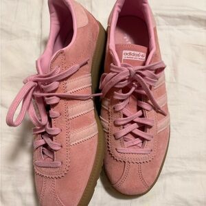 adidas Pink Women's Suede Sneakers